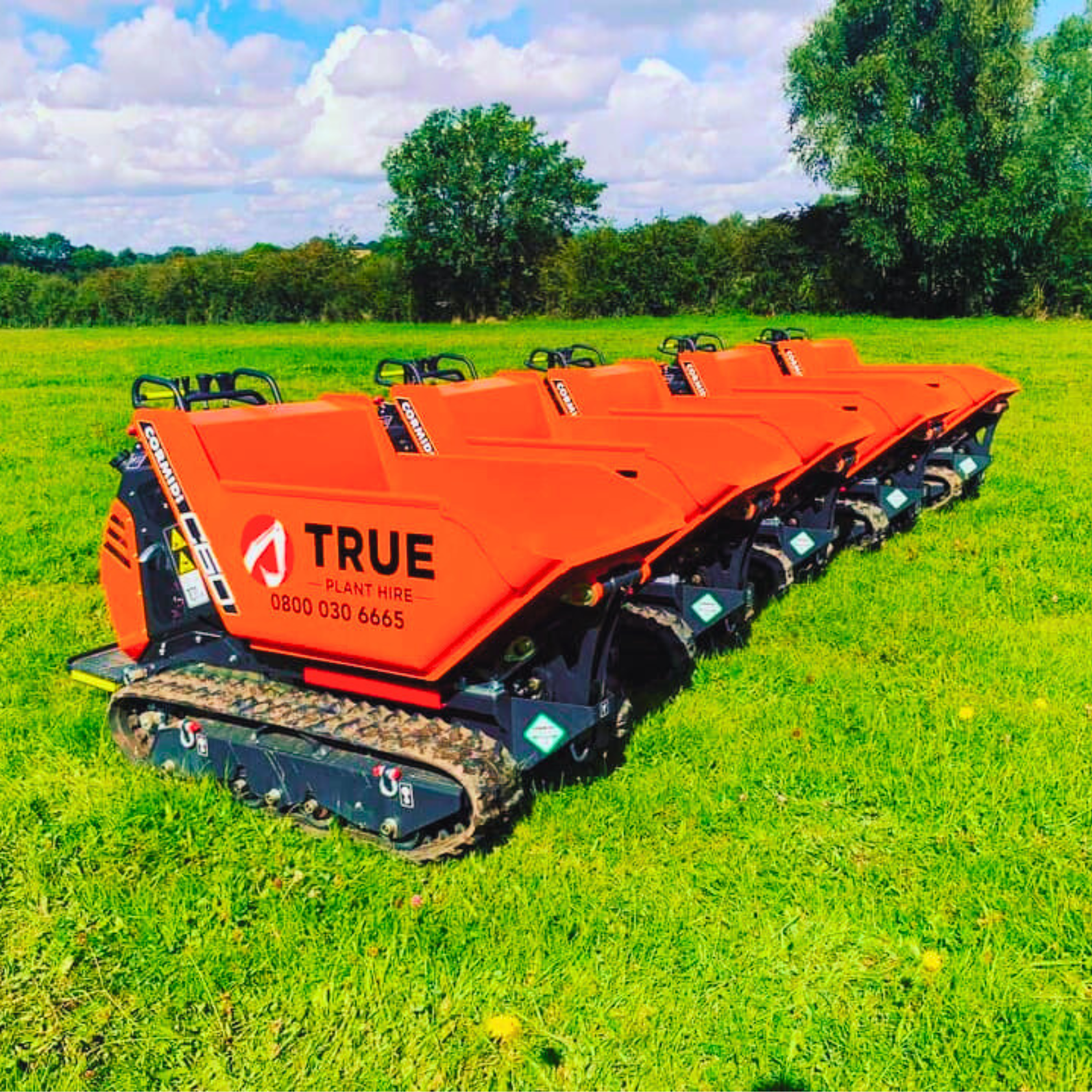 1T Micro Excavator Hire from True Hire