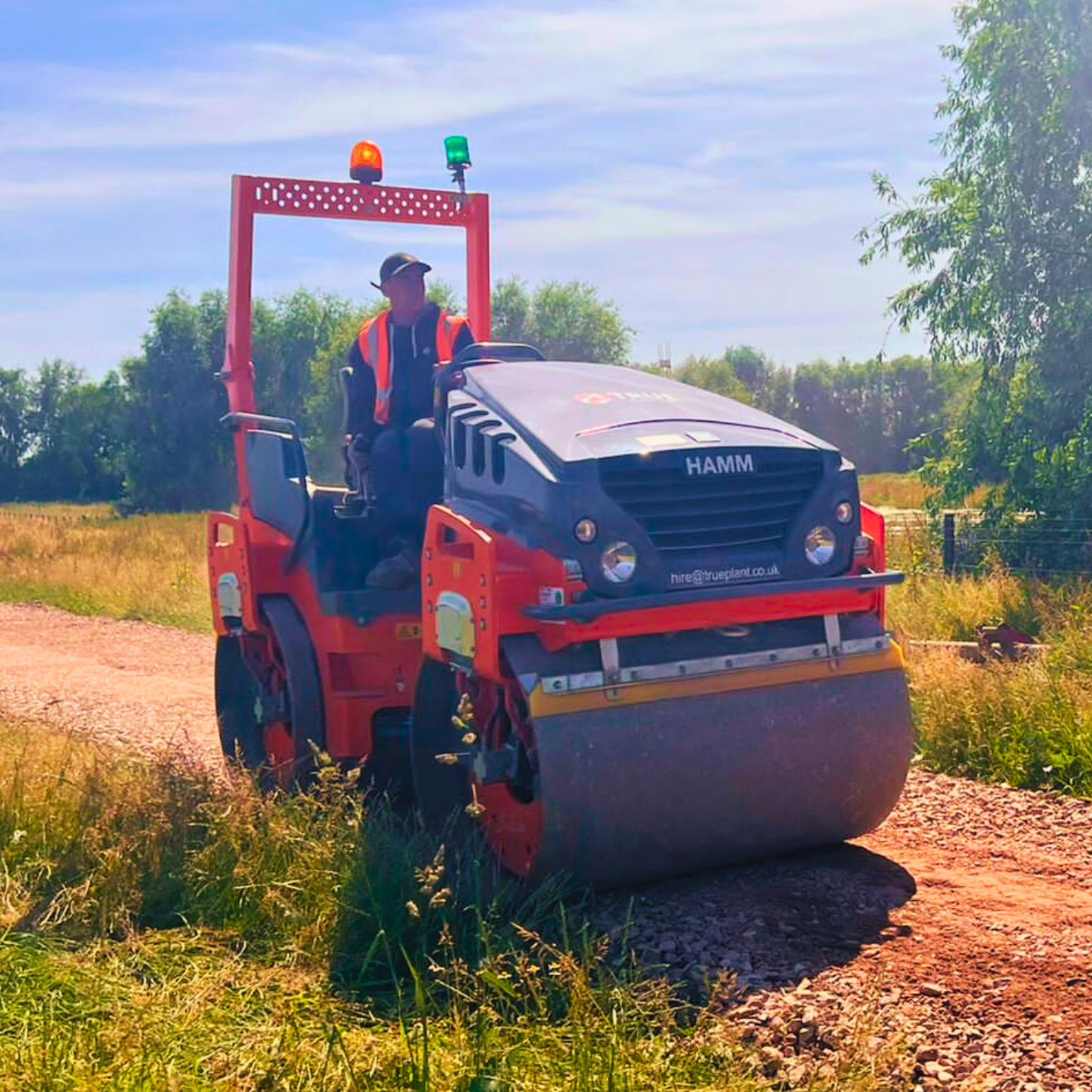 1T Micro Excavator Hire from True Hire