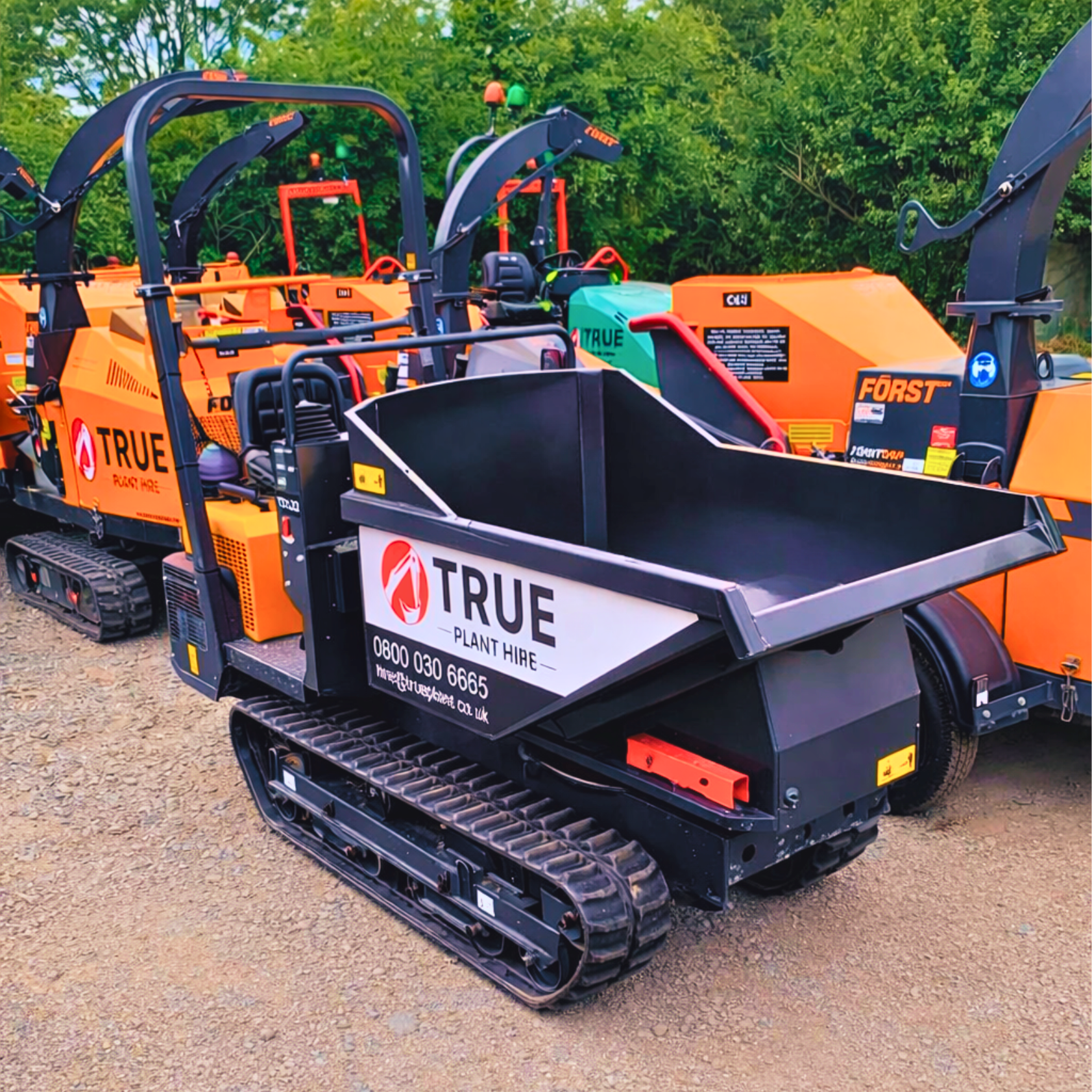 1T Micro Excavator Hire from True Hire