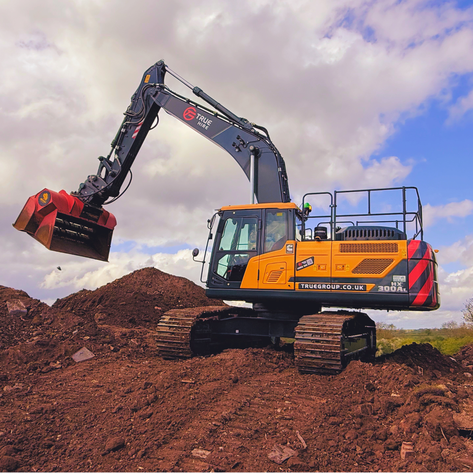 1T Micro Excavator Hire from True Hire