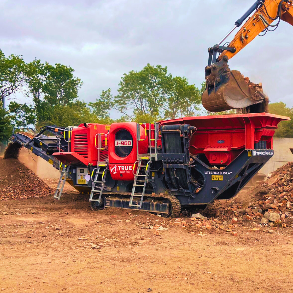 1T Micro Excavator Hire from True Hire